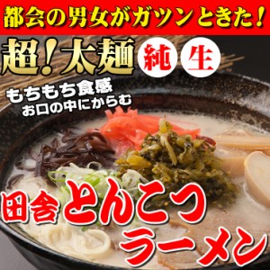 讃岐 生極太　とんこつラーメン 4人前スープ付