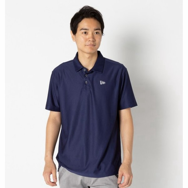 ニューエラ ゴルフウェア 半袖シャツ App Polo Nvy メンズ New Era 通販 Lineポイント最大0 5 Get Lineショッピング