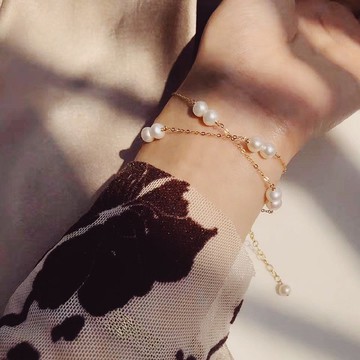 ENDRO ACC 雙雙珍珠手鍊項鍊兩用