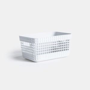 巴西OU Grid收納籃 S 白