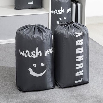 日本進口MUJIΕ束口棉被袋收納袋大容量防水裝大號家用裝被子衣服