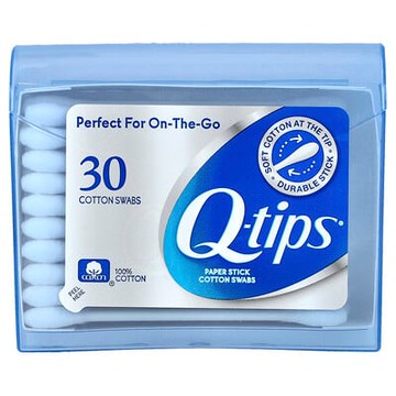 Q-tips, 紙棒棉簽，30 支