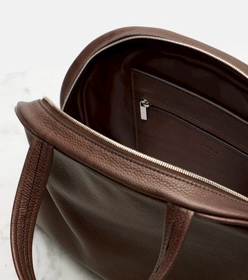 The Row Soft leather top-handle bag