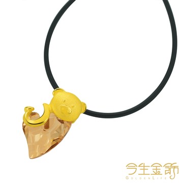 今生金飾－樂情豬(12生肖時尚墬飾)