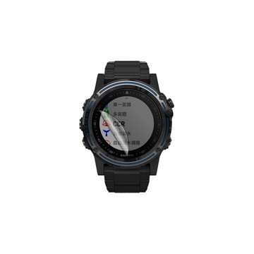o-one 【防窺小螢膜】Garmin Descent Mk1 手錶防窺保護貼 30度防窺+護眼 順滑不留指紋 划痕自動修復(2入)