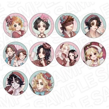 【第五人格✅】正版 thechara cefe 徽章 超大徽章 先知 紅蝶 勘探員 第五人格徽章 吧唧  第五人格周邊