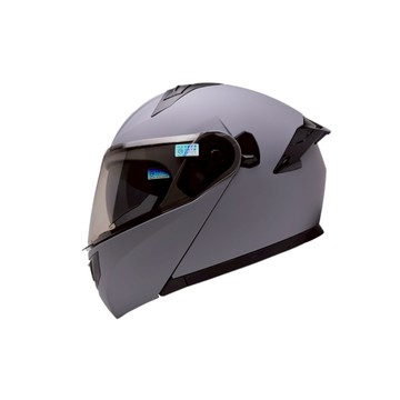 【入門可樂帽首選】EVO CA888 素色 水泥灰 可樂帽 可掀式安全帽