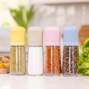 加拿大ZUUTii｜玻璃防漏調味料瓶 兩入組(四色) 總代理正版授權