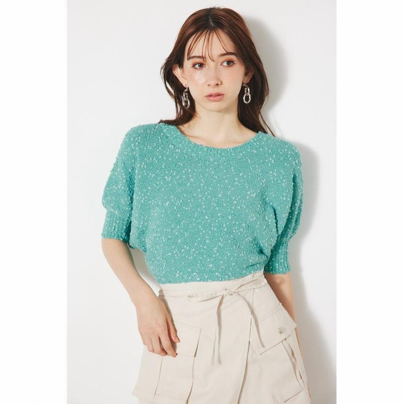 リエンダ】 2WAYクロップドボレロKnit CD レディース MINT FREE rienda LINEショッピング