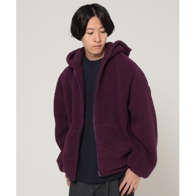 ビームス アウトレット Champion Beams 別注 ボアフリース フリース パーカ メンズ Purple S Beams Outlet 通販 Lineポイント最大get Lineショッピング