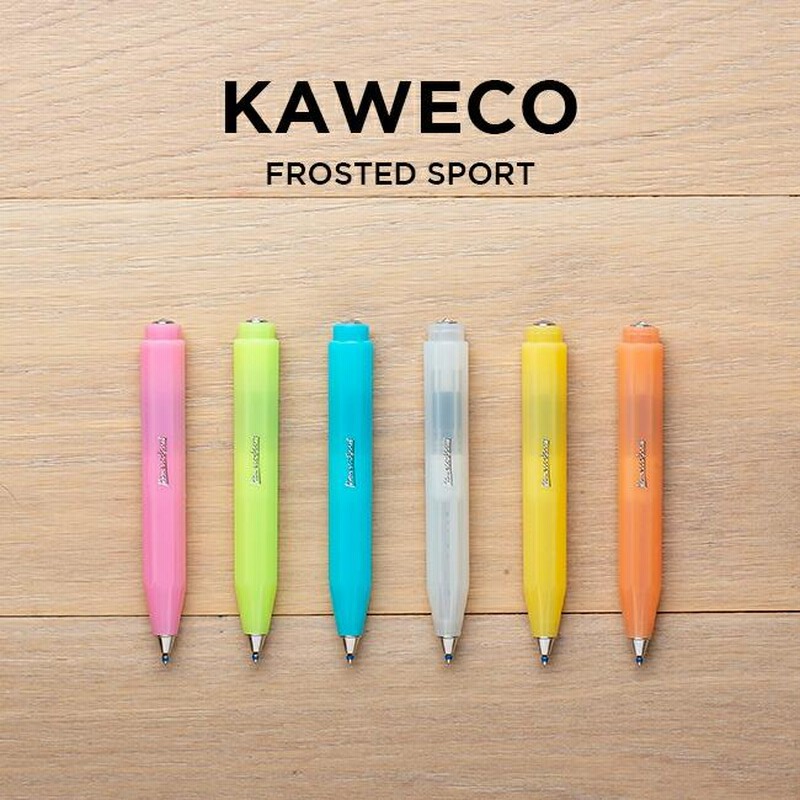 Kaweco カヴェコ フロステッドスポーツ ボールペン 筆記用具 文房具 ブランド 油性 ホワイト 白 イエロー 黄色 オレンジ ピンク スカ 通販 Lineポイント最大get Lineショッピング