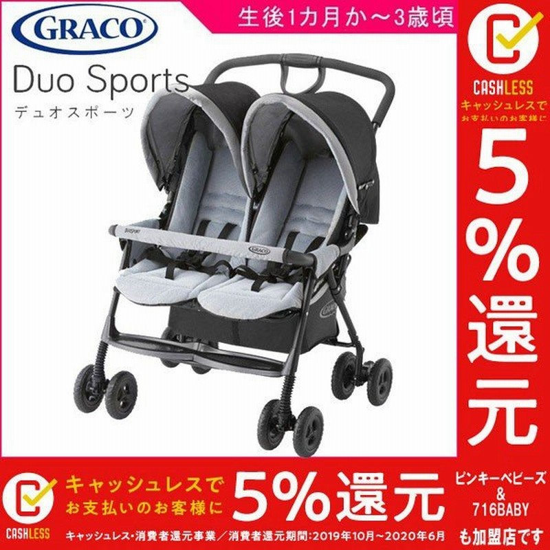 大特価放出! GRACO 二人乗りベビーカー ジェミニブラック デュオスポーツ (グレコ) - チャイルドシート - www.ustavnisud.me 大特価放出! GRACO 二人乗りベビーカー ジェミニブラック デュオスポーツ (グレコ) - チャイルドシート - www.ustavnisud.me