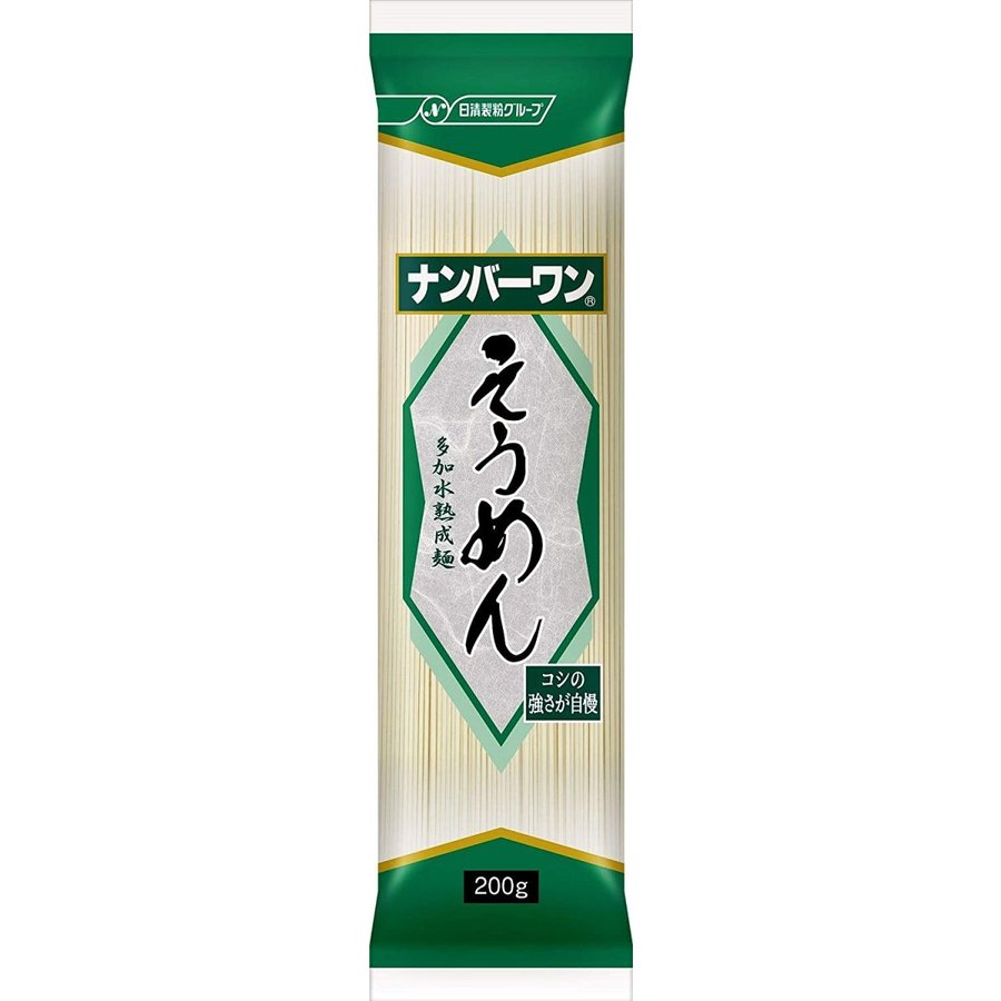 日清製粉ウェルナ ナンバーワン そうめん 200g