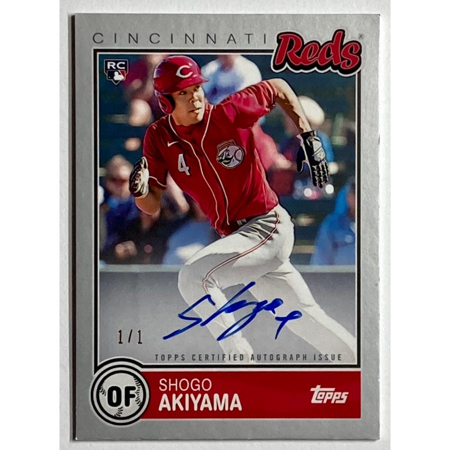 秋山翔吾直書きルーキーサイン 2020 Topps Brooklyn Collection RC Auto