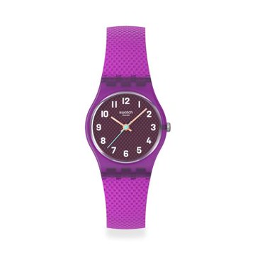 Swatch MAGENTA WEAVE 經典手錶/女錶/瑞士製造 LV122 (25mm)