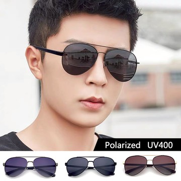 飛行員偏光墨鏡 Polarized駕駛TR太陽眼鏡 僅20g 男女適用 抗UV400 防眩光