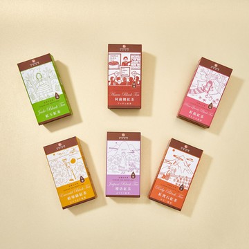 ［收禮人自選口味］【HUGOSUM和菓森林紅茶莊園】故事集茶包6入｜紅茶茶包
