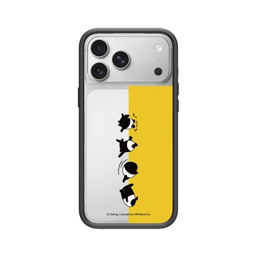 iPhone 17 Pro Max Mod NX -邊框背蓋組合 (相機按鈕) 黑 - 馬來貘 Laimo - 翻滾吧!來貘!