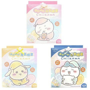 幸福物語 吉伊卡哇蒸氣眼罩6枚入-玫瑰香/洋甘菊/薰衣草【德芳保健藥妝】