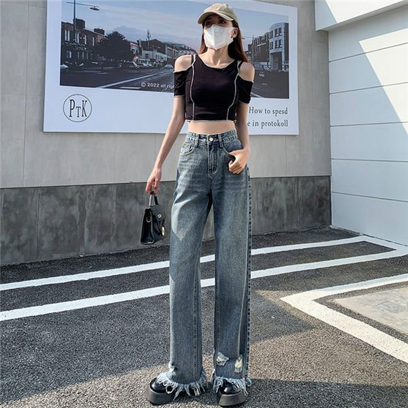 デニムワイドパンツ レディース ジーンズ 人気 デニム ワイドパンツ 脚長効果 春夏 ボトムス ガウチョパンツ 大人 カジュアル 通販 Lineポイント最大get Lineショッピング