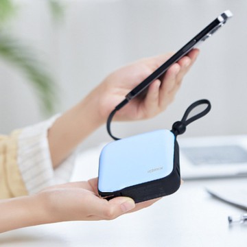 idmix MR CHARGER CH05Pro10000mAh MFi旅充式行動電源-有標示wh