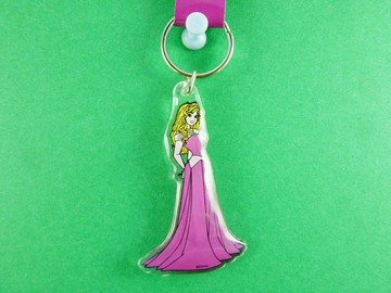 【震撼精品百貨】公主 系列Princess 立體造型鑰匙圈-長髮公主圖案 震撼日式精品百貨