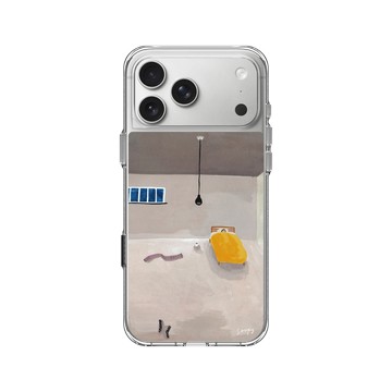 iPhone 17 Pro Max Clear Case（相機按鈕） 透明 - Soupy Tang 湯舒皮 - Single Bed