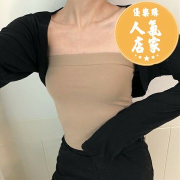 防曬披肩/防曬圍巾 小眾設計感短款法式防曬罩衫開衫長袖 披肩坎肩半截薄款上衣女夏