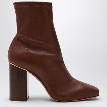 Cognac-coloured Ambre ankle boot
