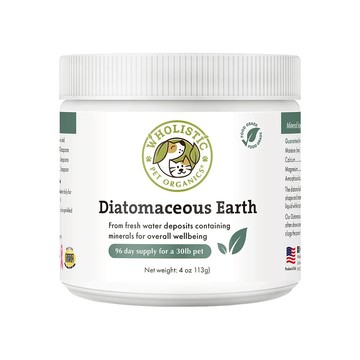 WHOLISTIC 護你姿 矽藻土 全齡犬貓適用 天然有機寵物保健品 113g  礦物質補充  1罐
