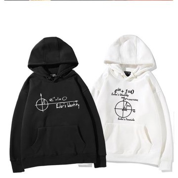 歐拉公式定理數學家復變三角函數連帽秋衛衣男女學生百搭外套衣服