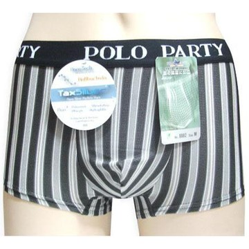 SKIP四季織精品**銀纖維男平口褲(6入組)**