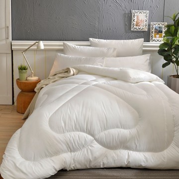 夢之語 紐西蘭發熱羊毛被 台灣製  白色  雙人(210 x 180cm)