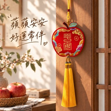 快速出貨【命運好好玩】湯鎮瑋-蘋安喜果除穢包(1入)