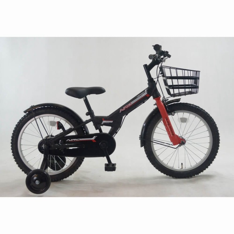 トイザらス限定 18インチ 子供用自転車 NRD オブシディアンブラック 