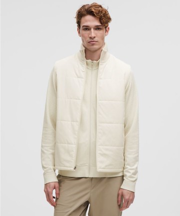 Water-Repellent Full-Zip Sweater Vest Size Medium