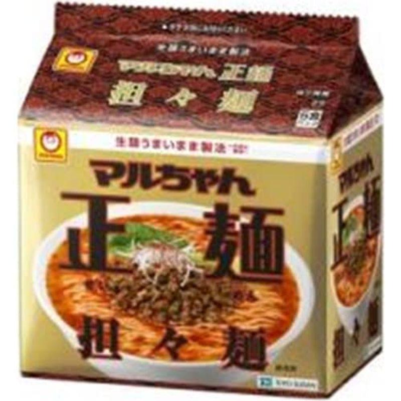 東洋水産 マルちゃん正麺 担々麺 5食パック (109g x 5食入)