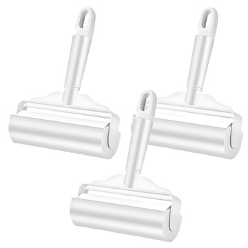 加長型滾筒黏毛器 短柄  3個  16 x 23cm