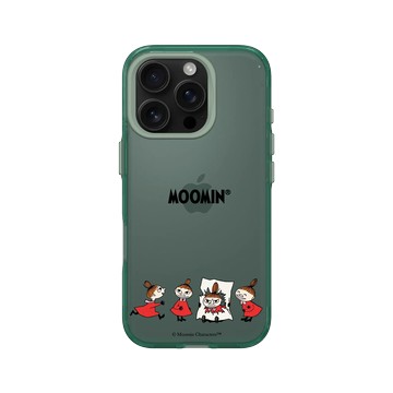 iPhone 16 Pro Clear 憂墨綠 - Moomin - 小美Little My