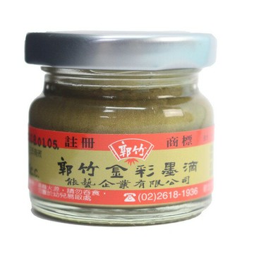 郭竹金彩墨滴 40cc 春聯專用油性金粉油 /一罐入(促225) 原 吳竹金彩墨滴 雙鶖金油【APP滿額下單4%點數(單一帳號最高1500點)】5/31止