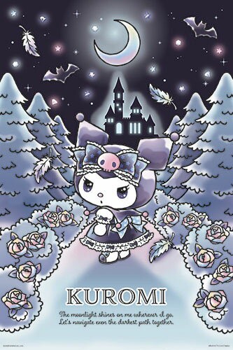 百耘圖 - Kuromi 酷洛米月光森林拼圖1000片 HP01000-211