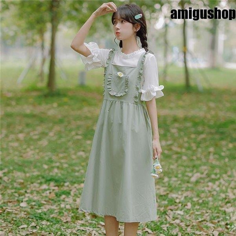 ワンピース レディース オーバーオール 春 きれいめ エレガント きれいめ お出かけ 可愛い 新作 夏ワンピース 着痩せ ゆったり Aライン おしゃれ 通販 Lineポイント最大0 5 Get Lineショッピング