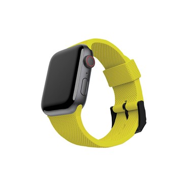 UAG [U] Apple Watch 38/40/41/42(S10/11)mm 舒適矽膠錶帶-黃