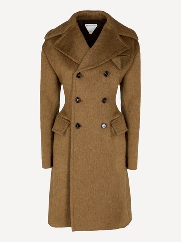 Bottega Veneta Double Breasted Coat