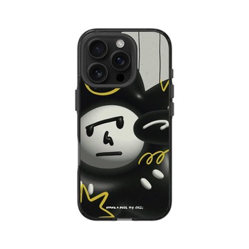 iPhone 16 Pro Clear 酷墨灰 - Abei - HuaHua Strikes a Pose