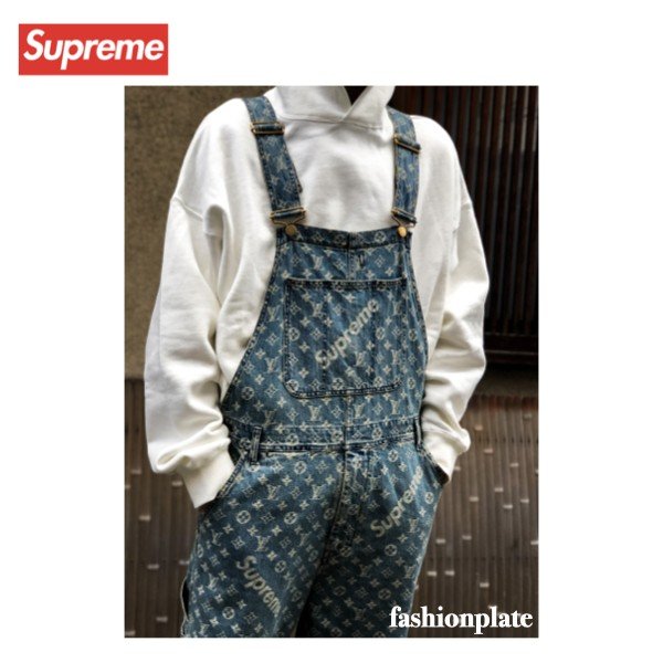 当店だけの限定モデル Supreme オーバーオール ecousarecycling.com