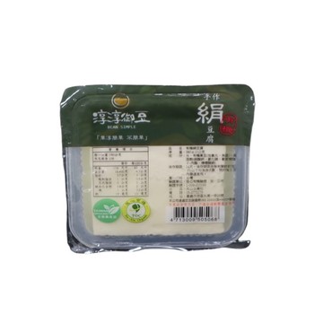 [家速配]淳淳御豆-有機絹豆腐 380g