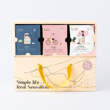 環遊世界掛耳禮盒 淺中深焙 綜合風味 30入