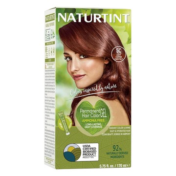 NATURTINT 赫本 染髮劑  5C 銅褐色  1組