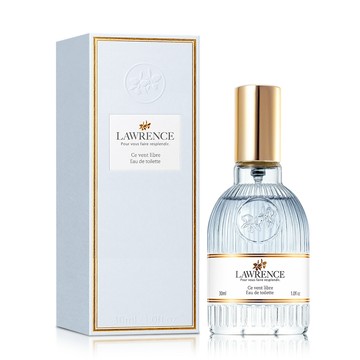 LAWRENCE 柔綸絲 悠藍閃耀淡香水(30ml)